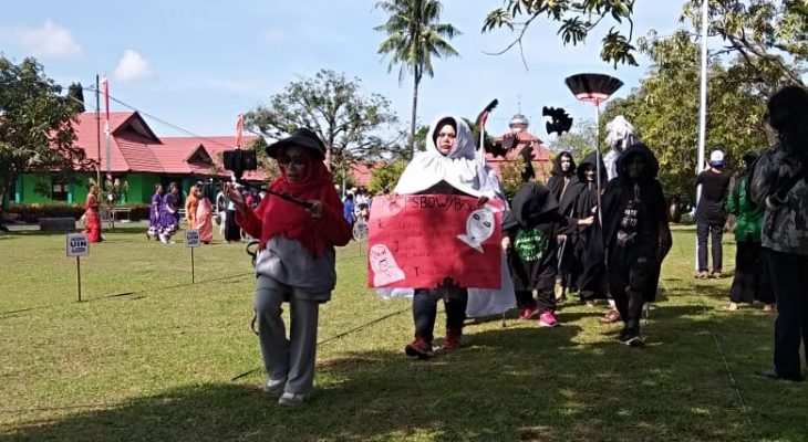 SEMARAK. Peringatan Hari Disabilitas Indonesia (HDI) di kantor BRSPDF Wirajaya Makassar. Senin (10/12/2018).