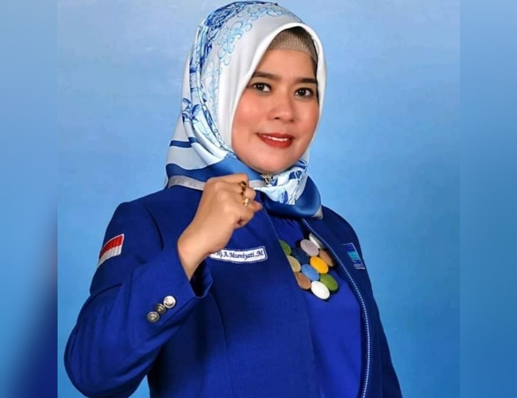 Ketua DPC Partai Demokrat Kabupaten Bulukumba, Hj. Andi Murniati Makking