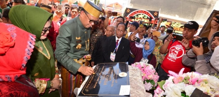 Gubernur Sulsel Resmikan Rumah Sakit Sandi Karsa Makassar (ist)