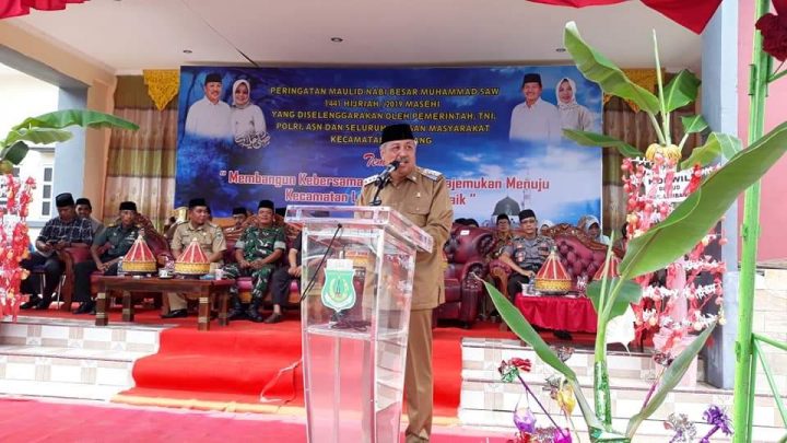 Bupati Pinrang Hadiri Maulid Akbar di Lembang