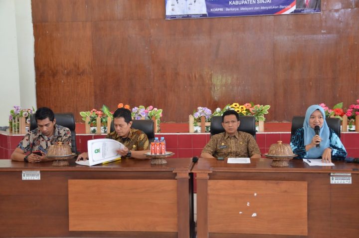 BKPSDM Sinjai Saat Gelar Monev Aplikasi e-Nikda