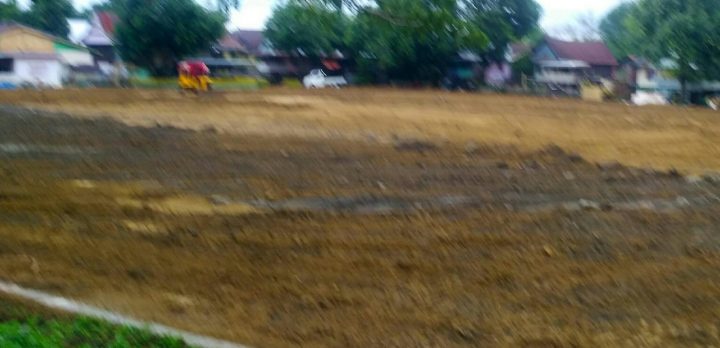 Lapangan Bola Desa Siddo Telah Selesai Ditimbuni