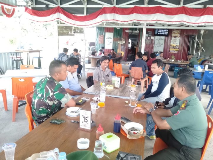 Dandim 1405/Mlts Coffee Morning bersama Wartawan