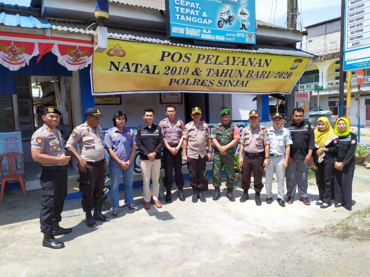 Wakapolres Sinjai Cek Pos Pengamanan Ops Lilin 2019