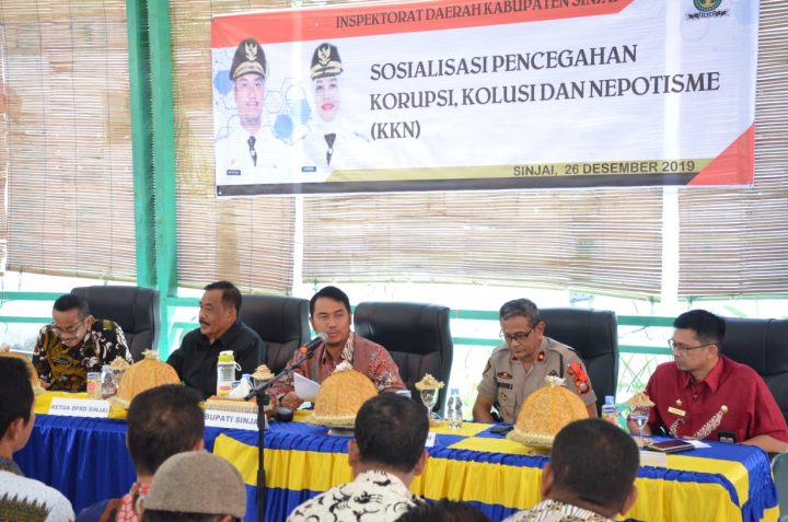 Bupati Sinjai Sosialisasi KKN