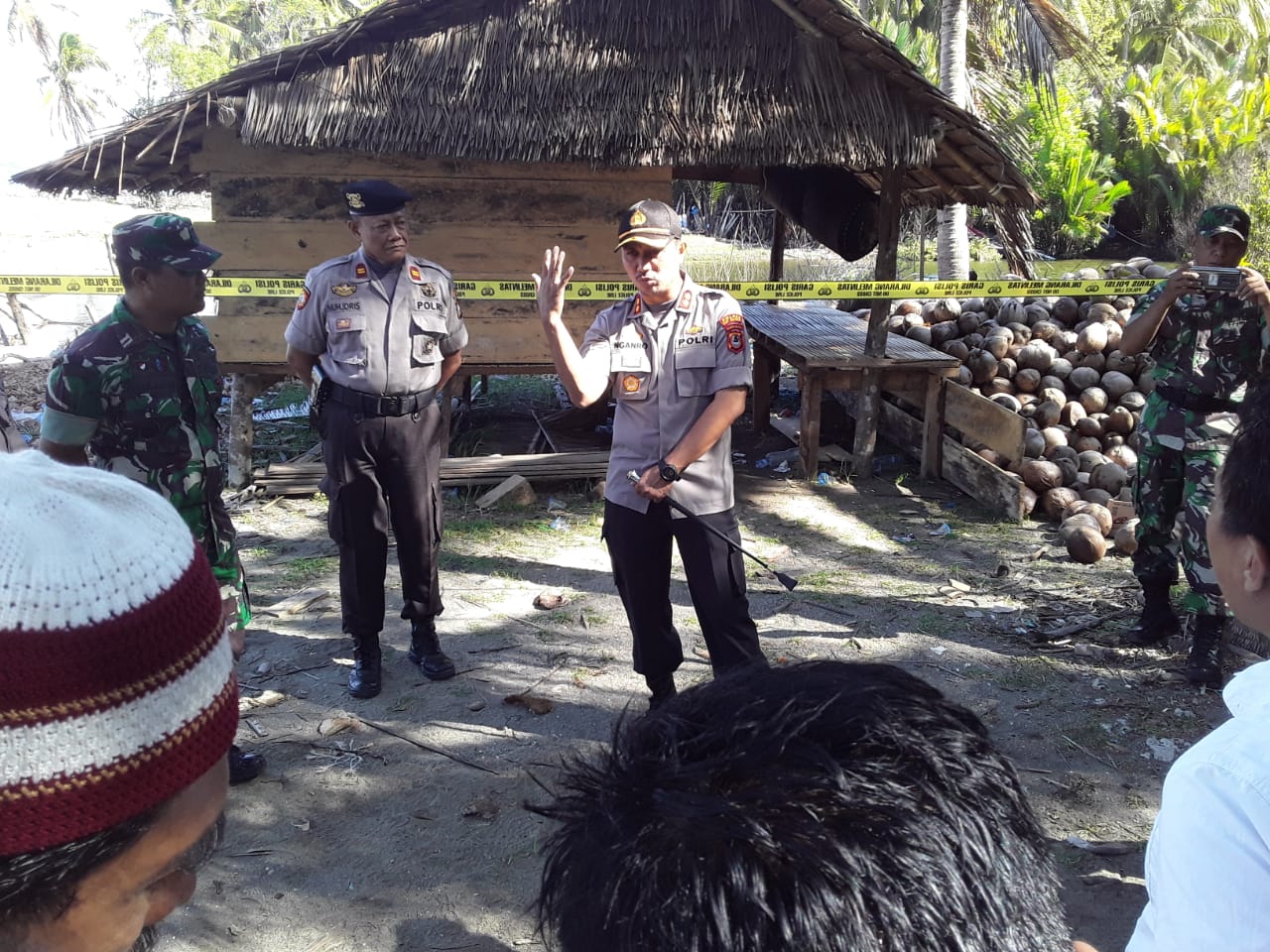 Kapolres Selayar tinjau lokasi tambang galian C yang diduga ilegal 