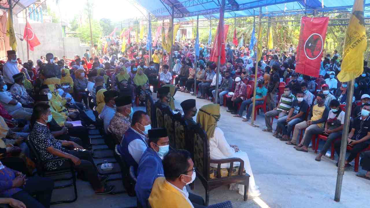 Orasi Politik Paslon Bupati Selayar BAS Dihadapan Ribuan Massa saat Deklarasi