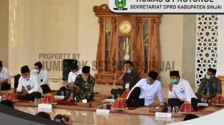 Pimpinan Hingga Segenap Anggota DPRD Sinjai Hadiri Silaturahmi Kepala BNPT