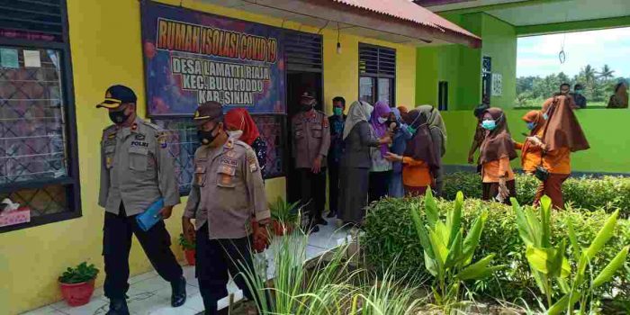 Wakapolres Sinjai Pimpin Penilaian Kampung Tangguh Balla Ewako