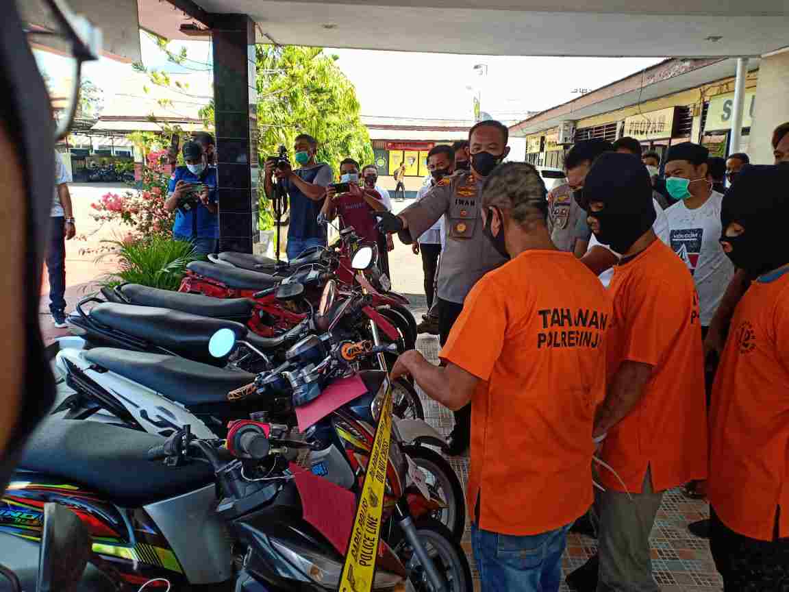 Kecanduan Narkoba, 3 Pria di Sinjai Nekat Curi 7 Unit Motor