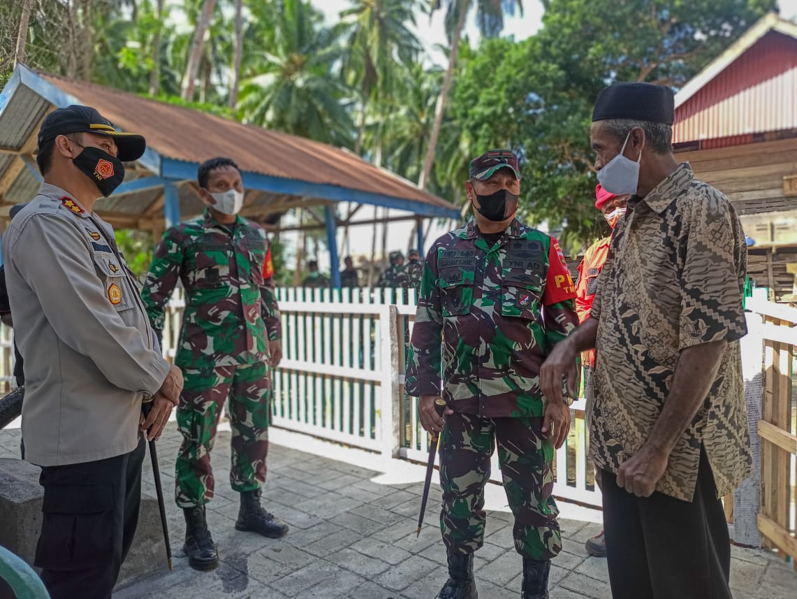 Sambangi Warga Tola, Danrem 141/Tp Pamit Sembari Ucapan Terima Kasih