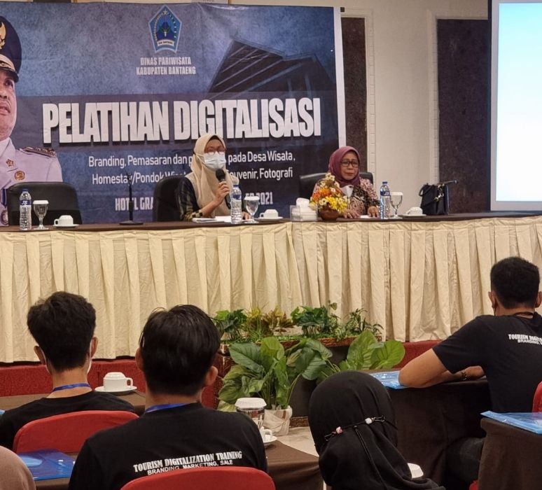 Pelatihan Digitalisasi Dinas Pariwisata Kabupaten Bantaeng