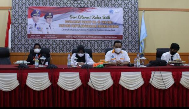 Pemkab Bantaeng Sosialisasikan Perbub No.43 Tahun 2021