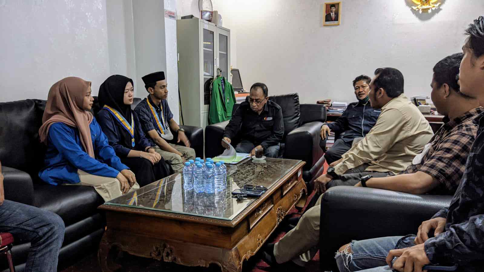 PMII Cabang Makassar Silaturahmi dengan Ketua Bawaslu Sulsel