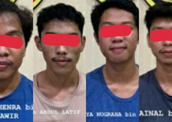 Mantan Kapolsek Amali Tewas Ditikam, 4 Pelaku Diamankan di Polres Soppeng