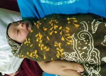 Bayi Mungil Ditemukan di Teras Masjid Baitul Rahim Bantaeng