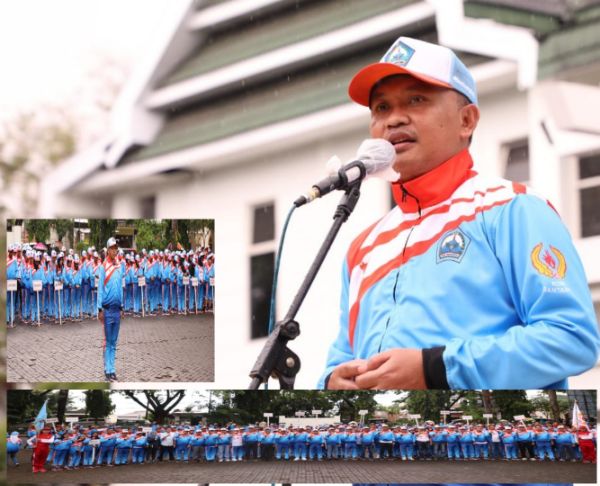 Bupati Bantaeng melepas 532 Atlit dan Official Porprov Sulsel 2022 