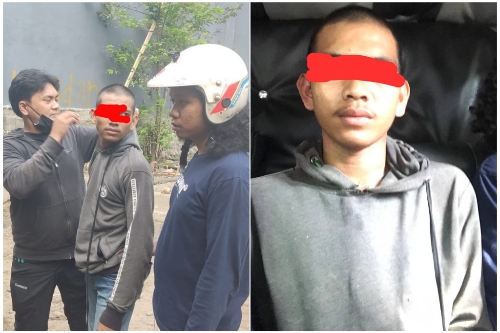 Tim Buser Sat Reskrim Polres Bantaeng berhasil menangkap terduga pelaku pembusuran