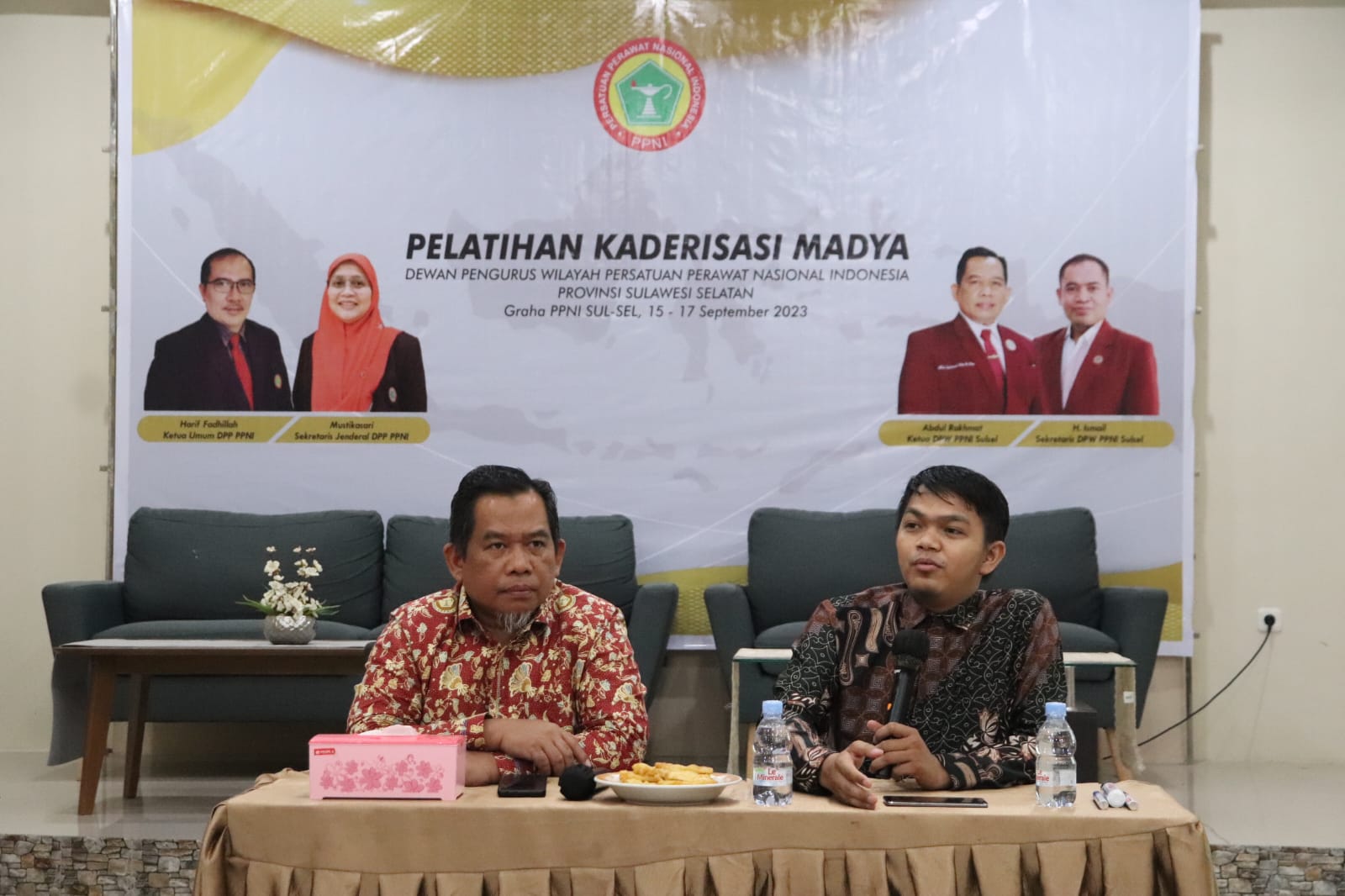 Ketua Umum PP Lidmi Diundang Sebagai Narasumber oleh DPW PPNI Sulawesi Selatan