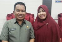 Pj Bupati Jeneponto Junaedi B. S.Sos M.H bersama Ibu Ketua Pj TP-PKK Kabupaten Jeneponto