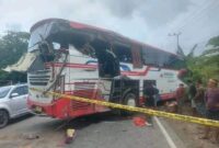 Bus Borlindo Rute Makassar-Palu Tabrakan, 4 Korban Tewas, ini Kronologi dan Identitas Korban