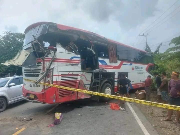 Bus Borlindo Rute Makassar-Palu Tabrakan, 4 Korban Tewas, ini Kronologi dan Identitas Korban