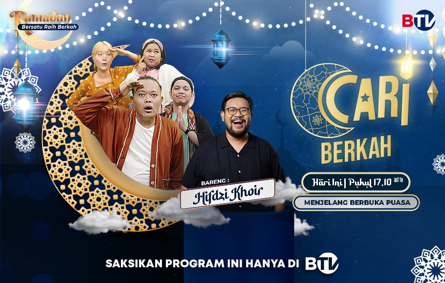Cari Berkah BTV : Hifdzi Membawa Kabar Baik Untuk Sule dan Mimin