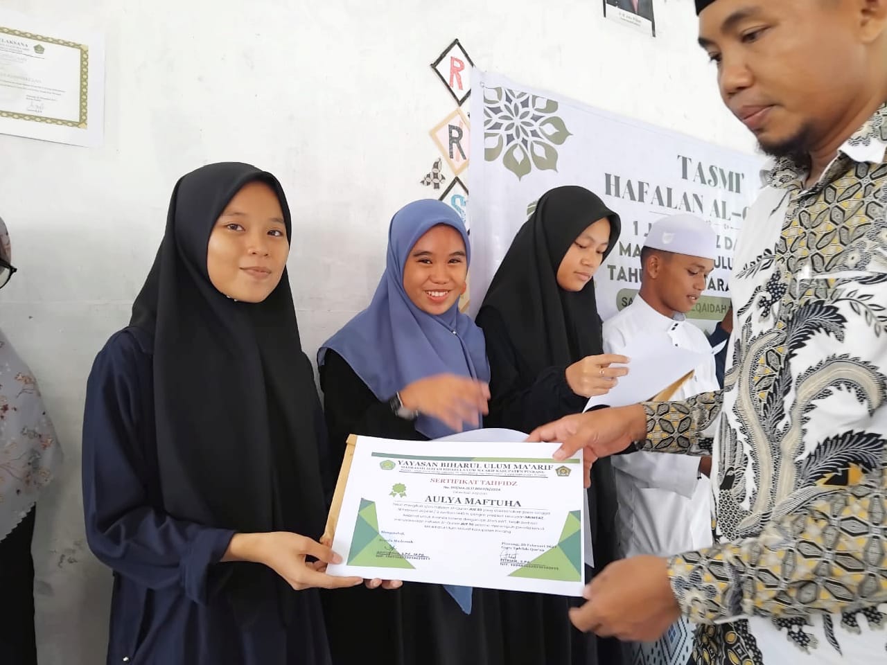 MA Biharul Ulum Ma'arif Adakan Tasmi' Hafalan Al-Qur'an
