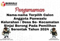 Flyer Hasil Pengumuman PKD Sinjai Borong 