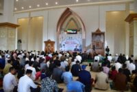 Foto: Suasana Hari Raya Idul Adha di Masjid Islamic Center 