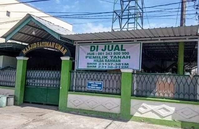 Masjid Fatimah Umar (foto: dok, istimewa)