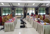 PJ Bupati Sinjai, TR Fahsul Falah Saat Memaparkan 10 Aspek Prioritas Selama Menjabat di Kabupaten Sinjai.