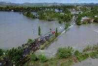 Banjir di Sidrap (foto: tangkapan layar)