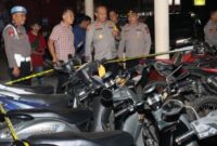 Puluhan Motor Curian Diamankan di Polse, yang Merasa Kecurian Silahkan Ambil Gratis (foto: dok, tribratanews polrestabes makassar)