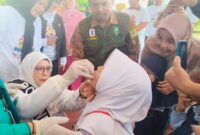 Pelaksanaan PIN Polio 2024 Kecamatan Sinjai Utara, Kabupaten Sinjai (23/7/2024) lalu. 