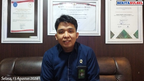 Juru Bicara Pengadilan Negeri Bantaeng, Ro Boy Pakpahan, S.H., M.H. 