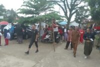 Salah satu Lomba Pekan Budaya yang Digelar Kecamatan Sinjai Selatan Yakni Longga-longga