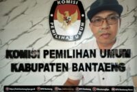 Ketua KPU Bantaeng, Muhammad Saleh.