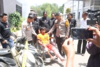 Terduga pelaku Curanmor dibekuk Resmob Polres Wajo, kasus Curanmor ini dengan BB 24 unit motor.