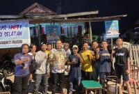 Bakal Calon Wakil Bupati Sinjai, Andi Mahyanto Masda (Tengah) Saat Menemui Pemuda Milenial di Lappa, Sinjai Utara.