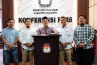 Siaran Pers KPU Bantaeng, Penetapan Pasangan Calon Pilkada Bantaeng 2024.