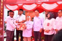 Pasangan RAMAH Dapat Nomor Urut 2 Saat Pengundian di KPU Sinjai