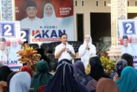 ILHAM AZIKIN dan NURKANITA KAHFI Kampanye di Panrumputan. Sabtu, 28 September 2024. 