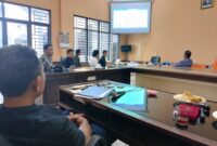 Pansus DPRD Netralitas ASN dan Pelaksanaan APBD Sinjai 2023 Saat Menggelar Rapat Finalisasi Laporan. (Foto: Asrianto)