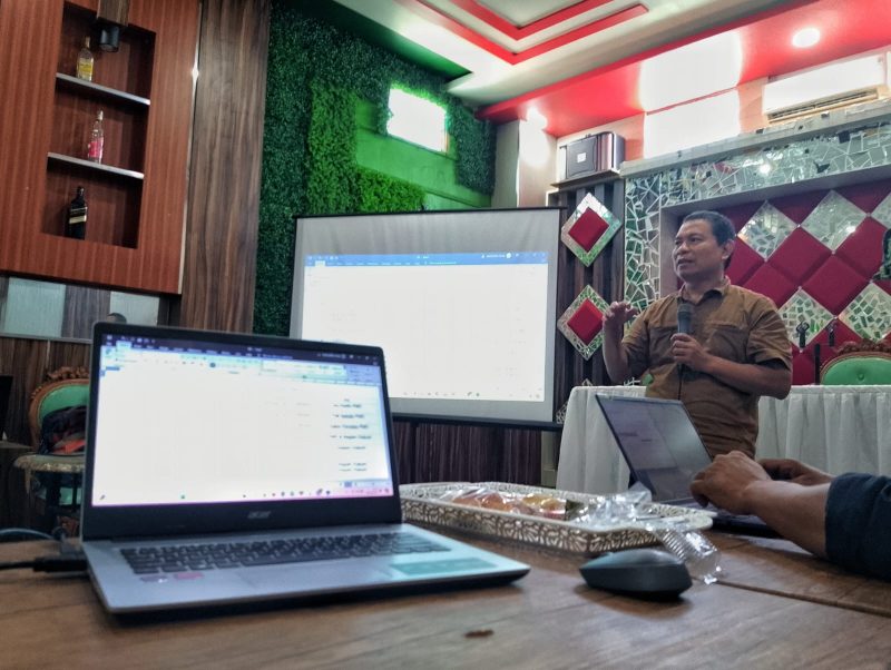 Foto: Syamsuddin Awin, Direktur Pilar Nusantara (Pinus) Sulsel. (foto:beritasulselcom/hendra wiranto) 