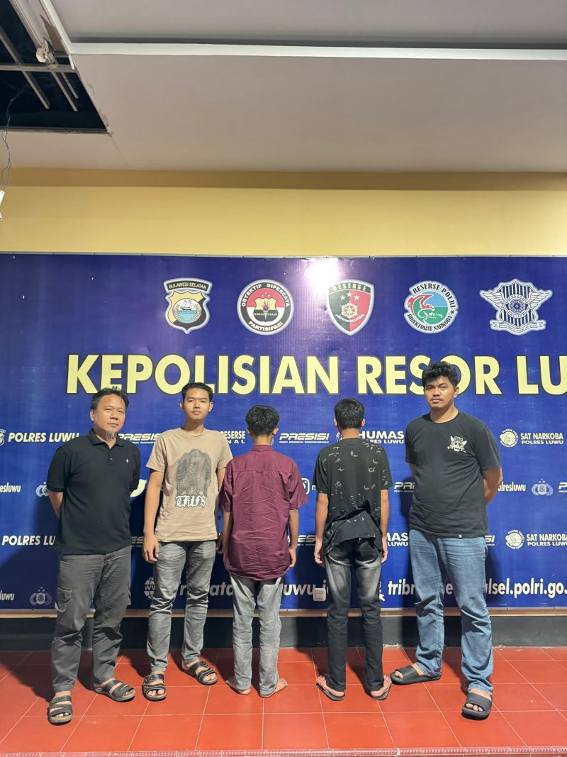 Dua remaja dibekuk Polres Luwu dalam kasus pemerkosaan anak dibawah umur.