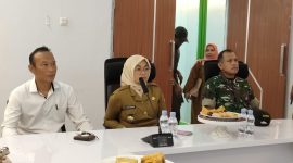 TPID mengikuti Rapat Koordinasi Pengendalian Inflasi Daerah via virtual di Command Center Kompleks Rumah Jabatan Bupati Sinjai. 