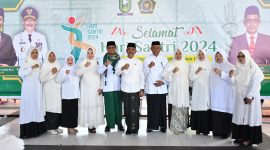 Moment Peringatan Hari Santri Nasional 2024 yang dihadiri PJ Bupati Sinjai, Andi Jefrianto Asapa.