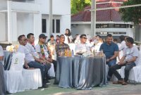 Rombongan JKOC saat Disambut PJ Bupati Sinjai, Andi Jefrianto Asapa di Rujab Bupati Sinjai dan Sekaligus Penyerahan Bansos. (Ist)