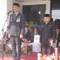 PJ Bupati Sinjai, Andi Jefrianto Asapa saat menjadi pembina upacara momentum Hari Sumpah Pemuda.